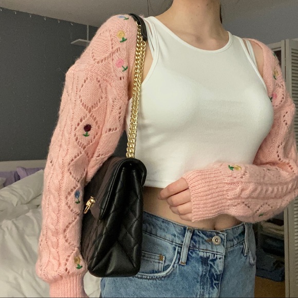 Quilted Black Shoulder Bag/Crossbody Purse - Picture 7 of 9